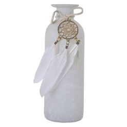 Vase - Traumfänger - Aus Glas - Ca. 5,5 X 16,5 Cm