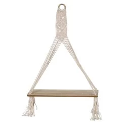 Dekohänger - Makramee-Regal - Ca. 80 X 45 Cm