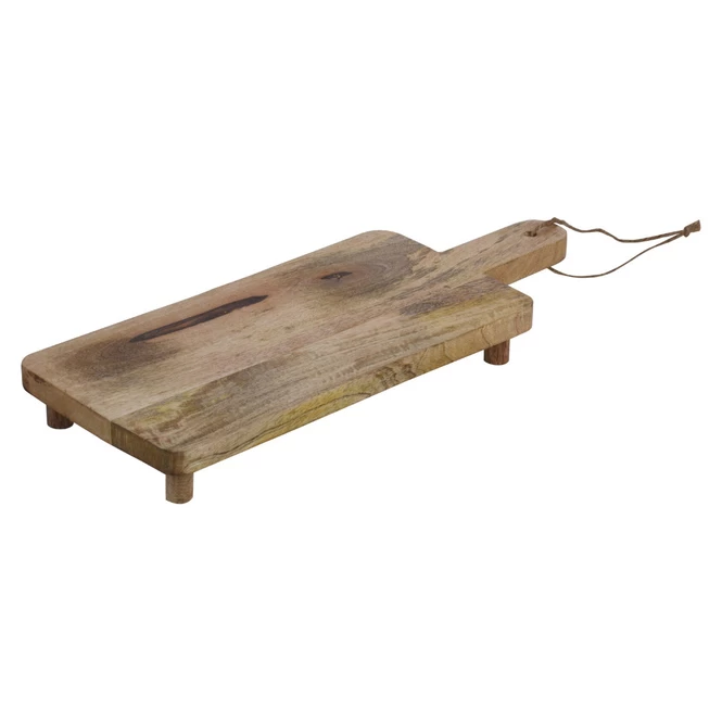 Schneidebrett - Aus Holz - Ca. 50 X 19 X 6 Cm 1 Schneidebrett - Aus Holz - Ca. 50 X 19 X 6 Cm
