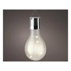 LED-Solarbirne - Ca. 8 X 14 Cm - Klar