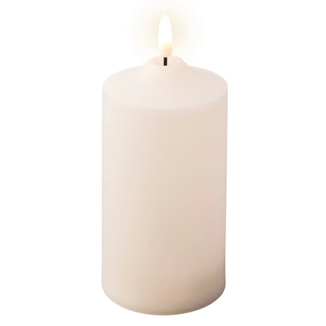 LED-Kerze - Ca. 7,5 X 17 Cm - Creme 2 LED-Kerze - Ca. 7,5 X 17 Cm - Creme – Bild 2