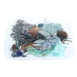 Streudeko - Trockenblumen - Blau