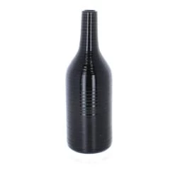 Vase Flasche Schwarz - Ca. 7 X 7 X 20 Cm
