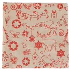 20 Servietten - Winter - Ca. 33 X 33 Cm