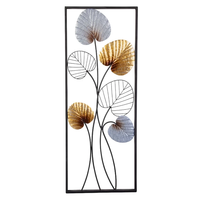 Wanddeko - Blätter - Ca. 34,5 X 2,5 X 91 Cm 1 Wanddeko - Blätter - Ca. 34,5 X 2,5 X 91 Cm