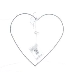 Herzsilhouette Mit LED - ø Ca. 25 Cm