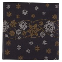 12 Servietten - Schneeflocken - Ca. 40 X 40 Cm