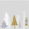 12 Servietten - Tannenbäume - Ca. 40 X 40 Cm