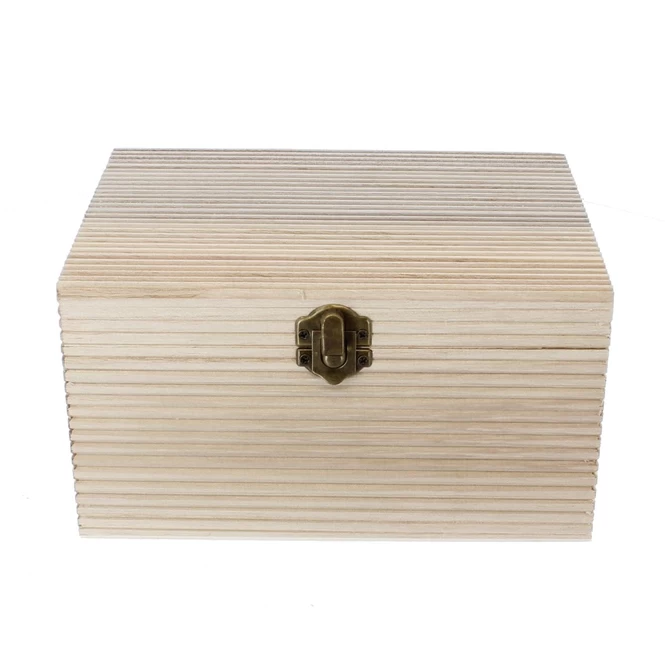 Holz-Kästchen - S - Ca. 15 X 12 X 8,5 Cm 1 Holz-Kästchen - S - Ca. 15 X 12 X 8,5 Cm