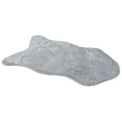 Dekofell - Ca. 60 X 90 Cm - Silbergrau