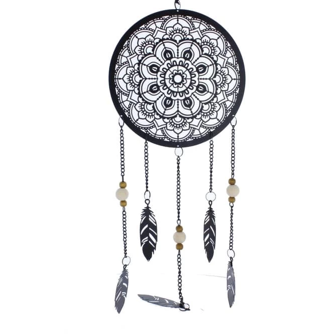 Dekohänger - Traumfänger - Aus Metall - Ca. 80 X 18 Cm 1 Dekohänger - Traumfänger - Aus Metall - Ca. 80 X 18 Cm