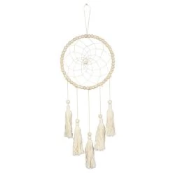 Traumfänger - Dekohänger - Aus Textil Und Holz - Ca. 50 X 16 Cm
