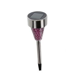 Solar LED Pflanzenstecker Lampe - Ca. 7,5 X 26/34,5 Cm - 1 Stück