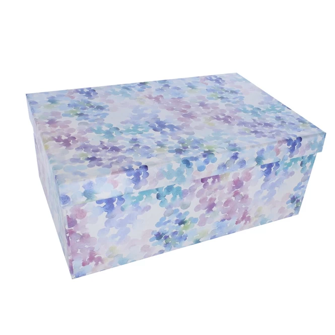 Geschenkbox - S - Bunte Punkte - Aus Papier - Ca. 20 X 12,5 X 7,5 Cm 1 Geschenkbox - S - Bunte Punkte - Aus Papier - Ca. 20 X 12,5 X 7,5 Cm