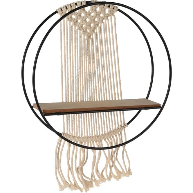 Dekohänger - Makramee - Ca. 32 X 10 X 72,5 Cm 2 Dekohänger - Makramee - Ca. 32 X 10 X 72,5 Cm – Bild 2