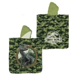 Jurassic World - Badeponcho - Ca. 60 X 120 Cm