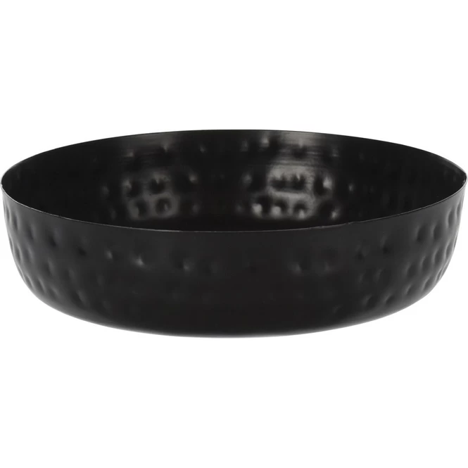 Dekoschale - Metall - Ca. 19,5 X 5 Cm - Schwarz 1 Dekoschale - Metall - Ca. 19,5 X 5 Cm - Schwarz