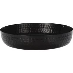 Dekoschale - Metall - Ca. 25 X 5,5 Cm - Schwarz