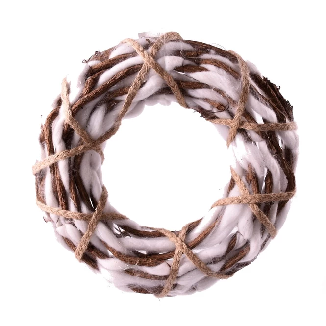 Baumwollkranz - Ca. 33 X 8,5 Cm 1 Baumwollkranz - Ca. 33 X 8,5 Cm