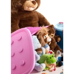 Keter KIS - Aufbewahrungsbox - Funny Box - Mit Rollen - Pink/rosa