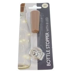 8er LED-Lichterdraht - Korken - Ca. 7,5 Cm