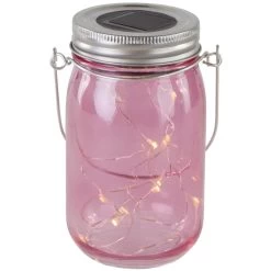 LED-Solarlampe - Aus Glas - 8 X 14 Cm - 1 Stück -Dekorieren Verkauf Geschäft a37