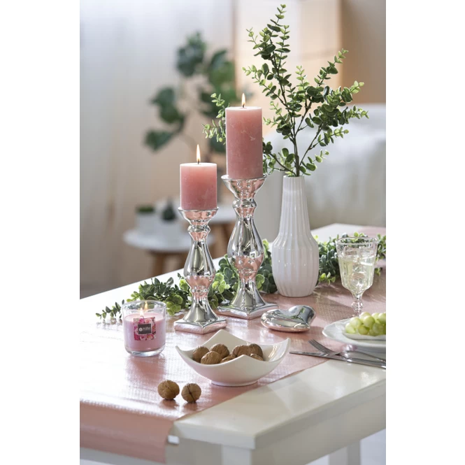 Kerzenständer - Aus Keramik - Ca. 9 X 9 X 26,5 Cm 2 Kerzenständer - Aus Keramik - Ca. 9 X 9 X 26,5 Cm – Bild 2