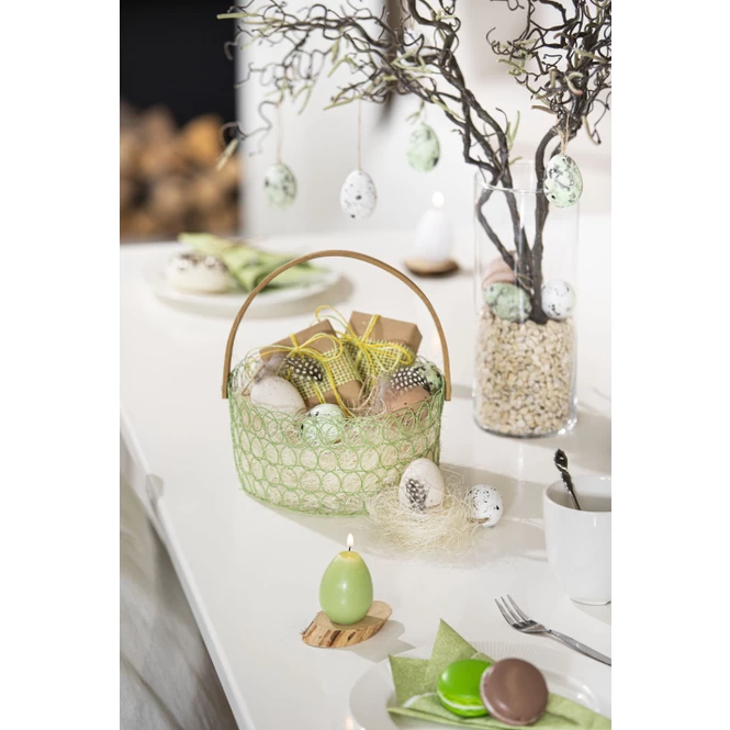 Dekokorb - Ø = Ca. 20 Cm - 1 Stück 1 Dekokorb - Ø = Ca. 20 Cm - 1 Stück