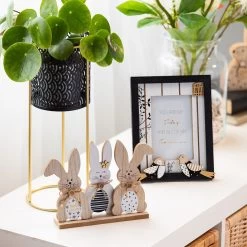 Bilderrahmen - Vögel - Aus Holz - Ca. 17,5 X 1,5 X 22,5 Cm