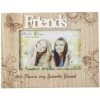 Bilderrahmen - Für 1 Foto à 15x10 Cm - Friends - Aus Holz - 22x1x17 Cm