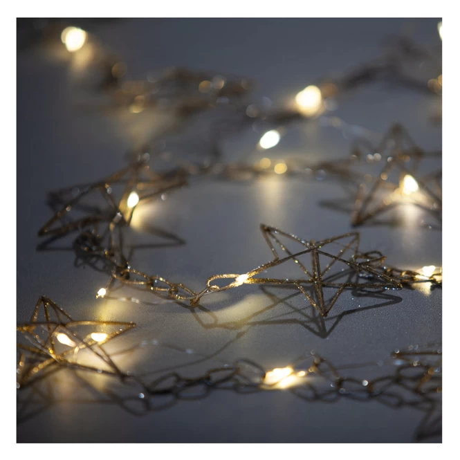 LED-Girlande - Sterne - Ca. 150 X 7 Cm - 1 Stück 3 LED-Girlande - Sterne - Ca. 150 X 7 Cm - 1 Stück – Bild 3