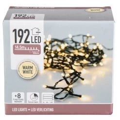 192er LED-Lichterkette - 14,5 M - Warmweiß -Dekorieren Verkauf Geschäft kette2