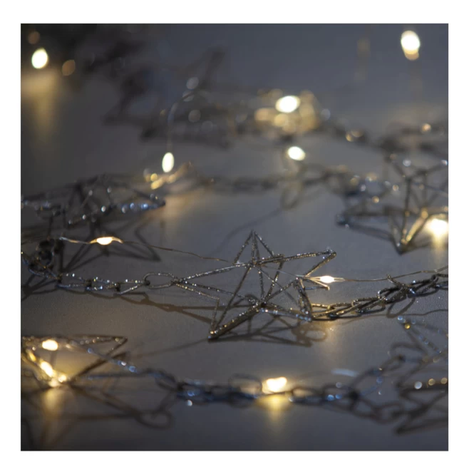 LED-Girlande - Sterne - Ca. 150 X 7 Cm - 1 Stück 4 LED-Girlande - Sterne - Ca. 150 X 7 Cm - 1 Stück – Bild 4